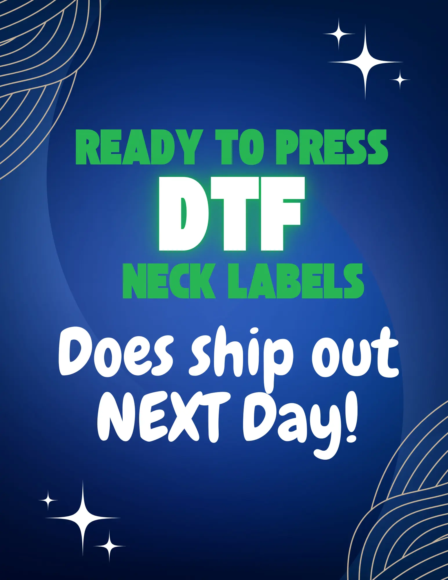Ready To Press Custom Neck Tag-less Labels Ready To Press Custom Neck Tag-less Labels
