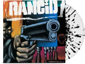Rancid - Rancid - 93 - Anniversary Edition - White w/Black Splatter  [VINYL RECORD - LP] Explicit, White, Black, Colored Vinyl, Anniversary Ed