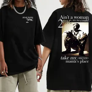 Tupac Only Dear Mama Lyrics Shirt,Vintage Tupac Graphic Tee, Y2k Streetwear Style, Tupac Shakur Shirt, 2Pac Shirt, 90s Merch, Rapper Shirt, Hip Hop 90s Legends Shirt, Rapper Merch