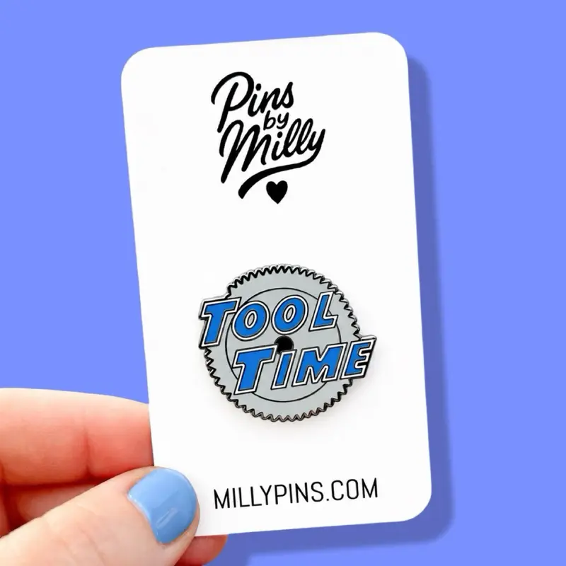 Home Improvement “Tool Time” 90’s TV Show Enamel Pin - Millennial Nostalgia - Tim Allen