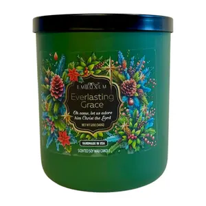 Everlasting Grace 12oz Scented Soy Wax Candle