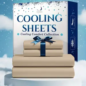 Luxury 4/6-Piece Bed Sheet Set - Breathable, Cooling, Easy & Secure Fit Hotel-Quality Bedding Set