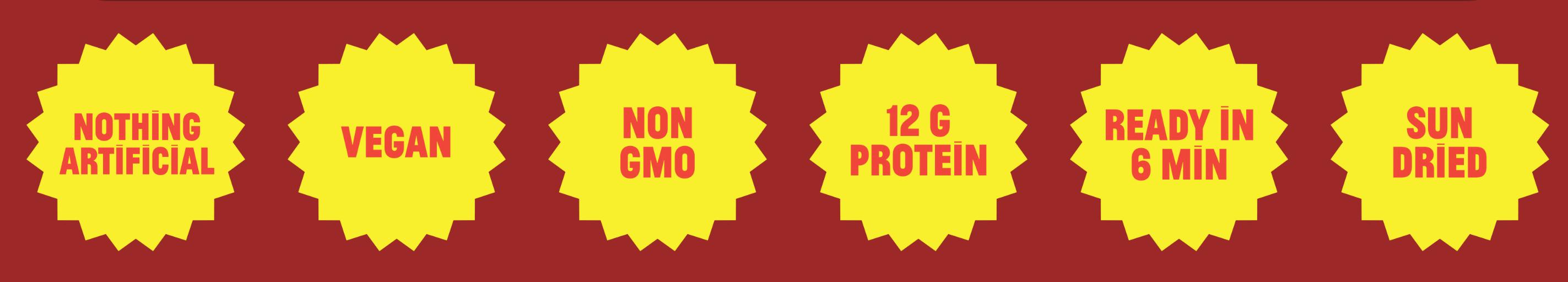 Fly By Jing Sweet + Spicy Instant Noodles 6 Pack – Medium Spicy, Tangy & Sweet, High Protein, Vegan & Non-GMO