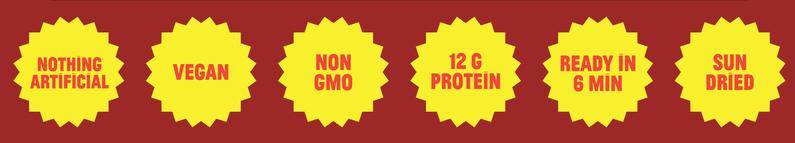 Fly By Jing Sweet + Spicy Instant Noodles 6 Pack – Medium Spicy, Tangy & Sweet, High Protein, Vegan & Non-GMO