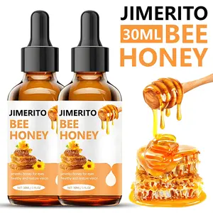 Jimerito Honey Eye Drops Genuine Honey Eye Cleansing Serum, Honey Eye Care Serum, Eye Essence, Natural Plant-Based Formula for Gentle Eye Care & Daily Comfort, Unisex -30ML