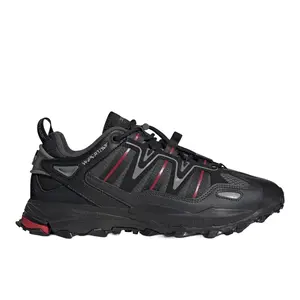 adidas Mens Hyperturf Lace Up Sneakers Shoes Casual - Black