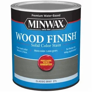 212 MAIN Low-Odor Water-Based Wood Finish, Minwax 271542, 1 Qt Classic Gray Interior Stain, Car Paint Care Solution