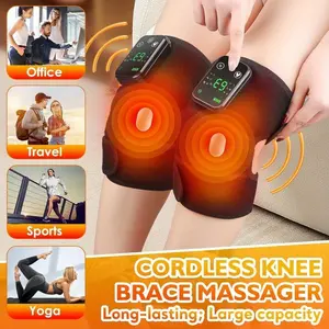 1/ 2pcs Heated Knee Pads, 3-In-1 Heated Knee Pads, Massage Knees And Elbows to Keep Warm, a Good Gift for Relatives in Winter