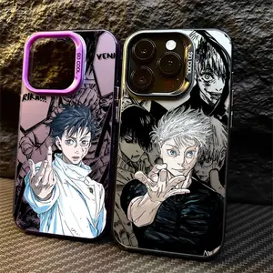 Jujutsu Kaisen Gojo Yuta Stylish & Durable New Year Gift: Fashionable Phone Case for iPhone 11-17– Perfect Blend of Protection and Trend