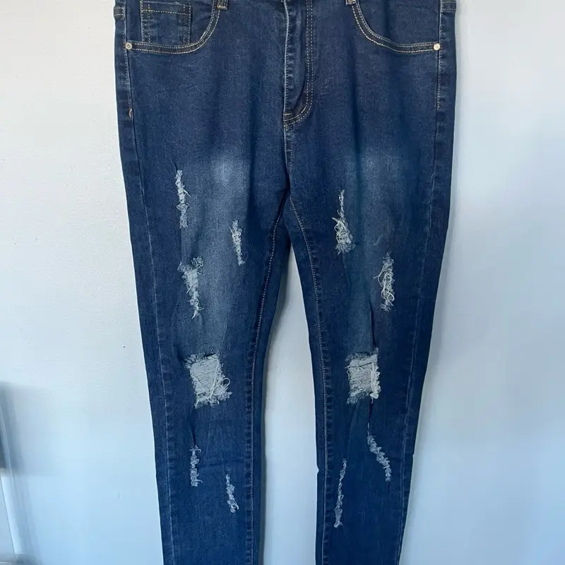 Y-ran Jeans for Women, High-Waisted, Skinny Fit, Stretchable Denim Pants