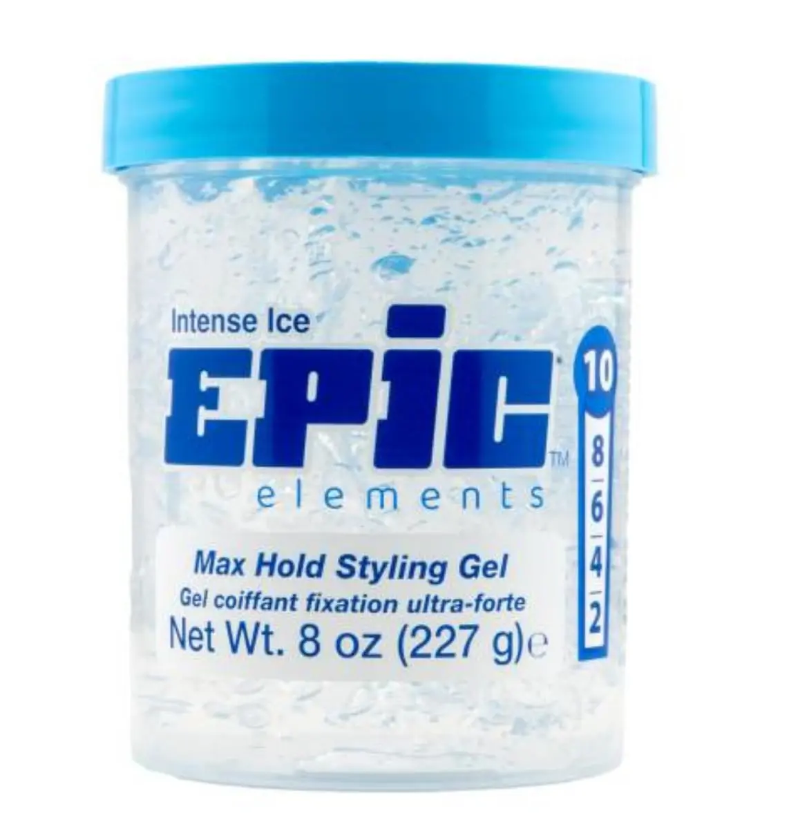 GENERIC Intense Ice Styling Gel with Propylene Glycol and Polymers, Extra-Strong Long-Lasting and Flake-Free Hold, Hair Care for Normal Hair, 8oz, Perfect Slick Back, Apply Gel, Haircare, Fragrance