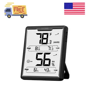 Upgraded Digital Hygrometer Room Thermometer Indoor, Humidity Meter