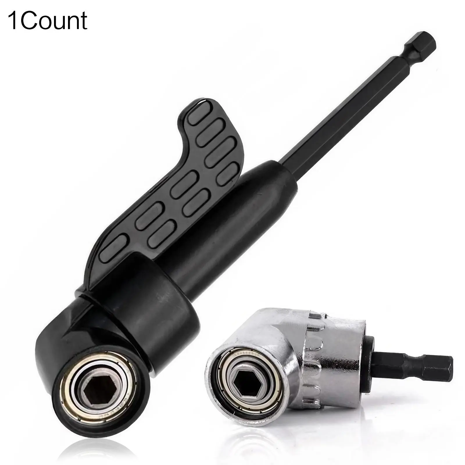 105 Degree Angle Extension Screwdriver Socket Adapter, International Hexagonal Shank Screwdriver Bit Holder, Power Tool Accessories