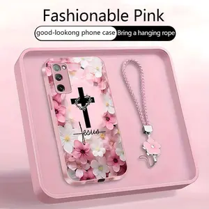 Suitable for [Galaxy S20 Fe] Women's high-end phone case，A wide variety of patterns for you to choose from.This phone case prays for you，God will bless you and bring you good luck YM99