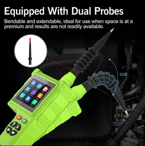 TopDiag P200Pro New Generation Intelligent Circuit System Tester with 9V-48V Operating Voltage Range