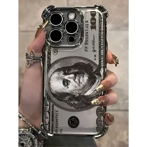 Dollar Sign Phone CaseSuitable For Compatible With Iphone17,17Air,17pro,17pro Max/ 16/15/14/13/12/11 Pro/Plus/Max,As Well As,Compatible With Galaxy S22/23/24/25 Ultra/FE+Is A Thoughtful Birthday Gift For Girlfriend, Boyfriend And Friends