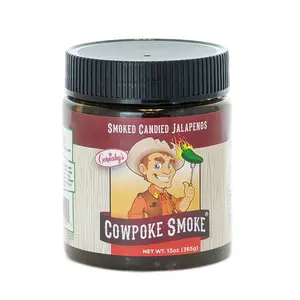 Cowpoke Smoke, Smoked Candied Jalapeños (13 oz)