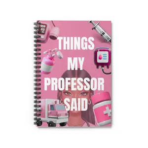 Things My Professor Said Notebook’