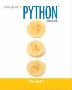 USED Book - Starting Out with Python (3rd Edition) by Tony Gaddis (Paperback) - english