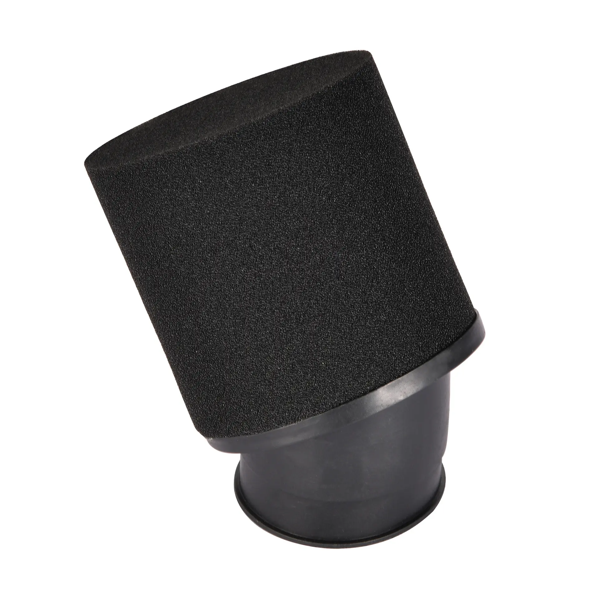 42mm Black Oblique Opening Motorcycle Air Filter, 10x9.5cm Compact Body, Fine Filter Media, Blocks Dust, Shock Resistance, Reduces Internal Wear, Prolongs Service Life, Quick Fit for 4-Stroke 50cc-125cc Motorcycles, ATVs/Dirt Bikes