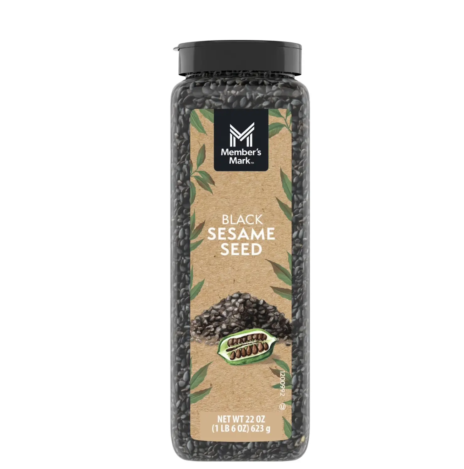 Member's Mark Black Sesame Seed, 22 oz. Cooking Essentials Sesame Seeds Snacks