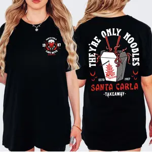 The Lost Boys Noodles Shirt – 1987 Santa Carla Takeaway Tee, Vampire Horror Movie Quote Graphic T-shirt, Retro  Top Streetwear Tshirt