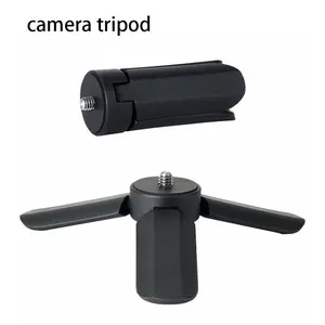 Mini Portable Tripod Stand for Action Cameras, Outdoor Photography Stabilizer Accessory, Compact Camera Mount for Sports & Travel