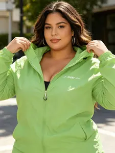 2xl-6xl Unisex Large Size Outdoor Sun Protection Jacket Lightweight Breathable Fabric Casual Essential for Hiking and Leisure