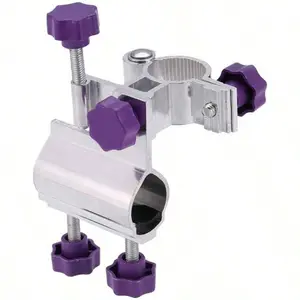 Fishing Rod Holder, Adjustable Aluminum Alloy Pole Racks Chair Clamp Bracket Tackle Accessory Fishing Chair With Rod Holder Fishing Pole Holders Fishing Pole Holders