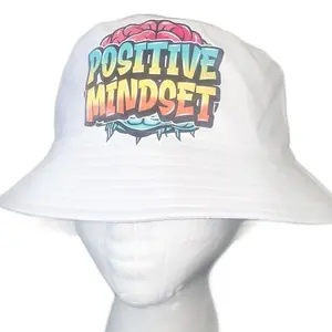Positive Mindset Bucket Hat for Outdoor Adventures and Casual Outings