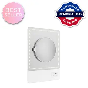RIKI SKINNY DUO Warm & Cool Color Temperature Lighted Vanity Mirror