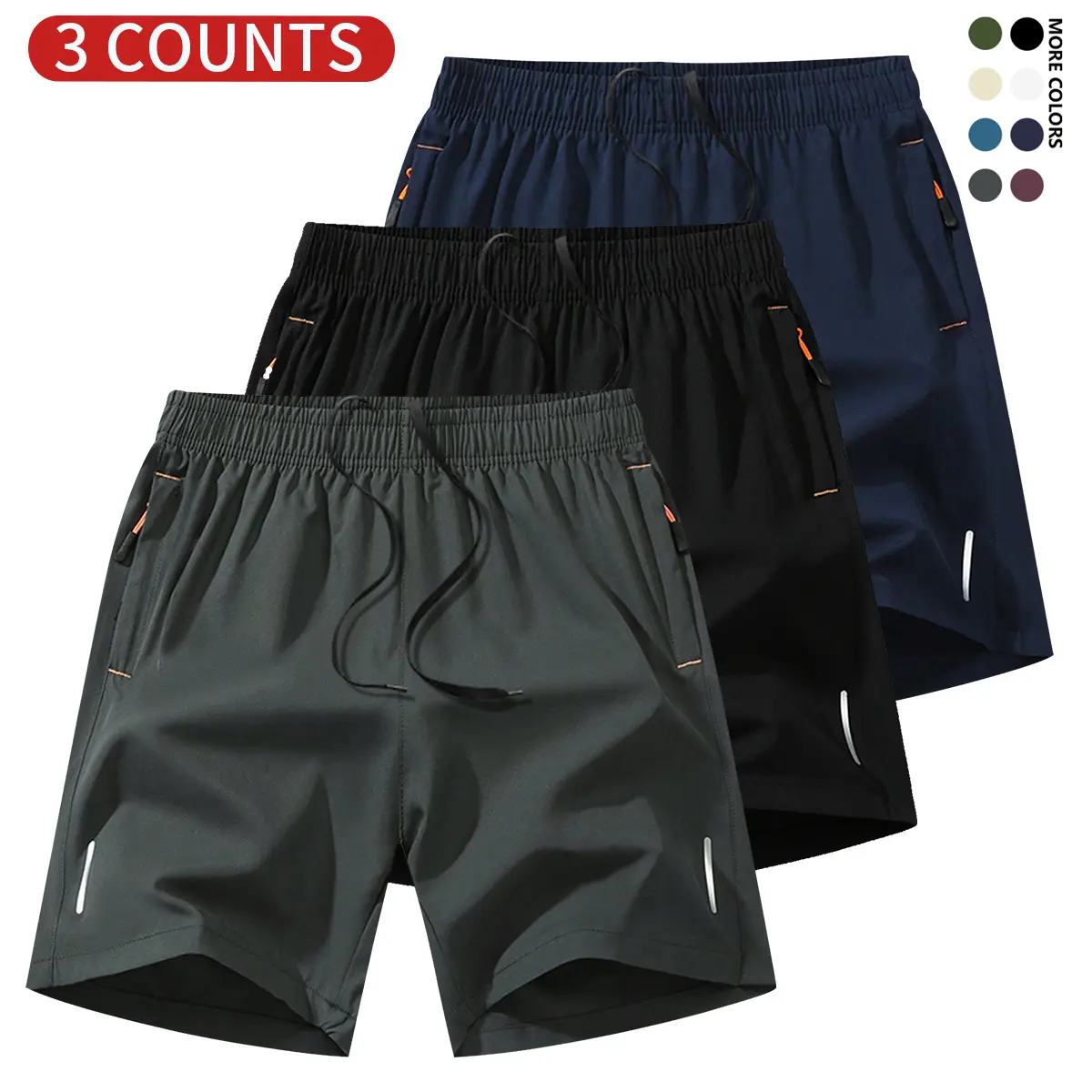 Gray - Black - Navy Blue