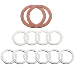 12157-10010 90430-24003 90430-18008 Differential and Transmission/Transfer Case Drain Plug Crush Washers Gaskets For Toyota 4runner,Tacoma,Tundra,FJ Cruiser,Land Cruiser