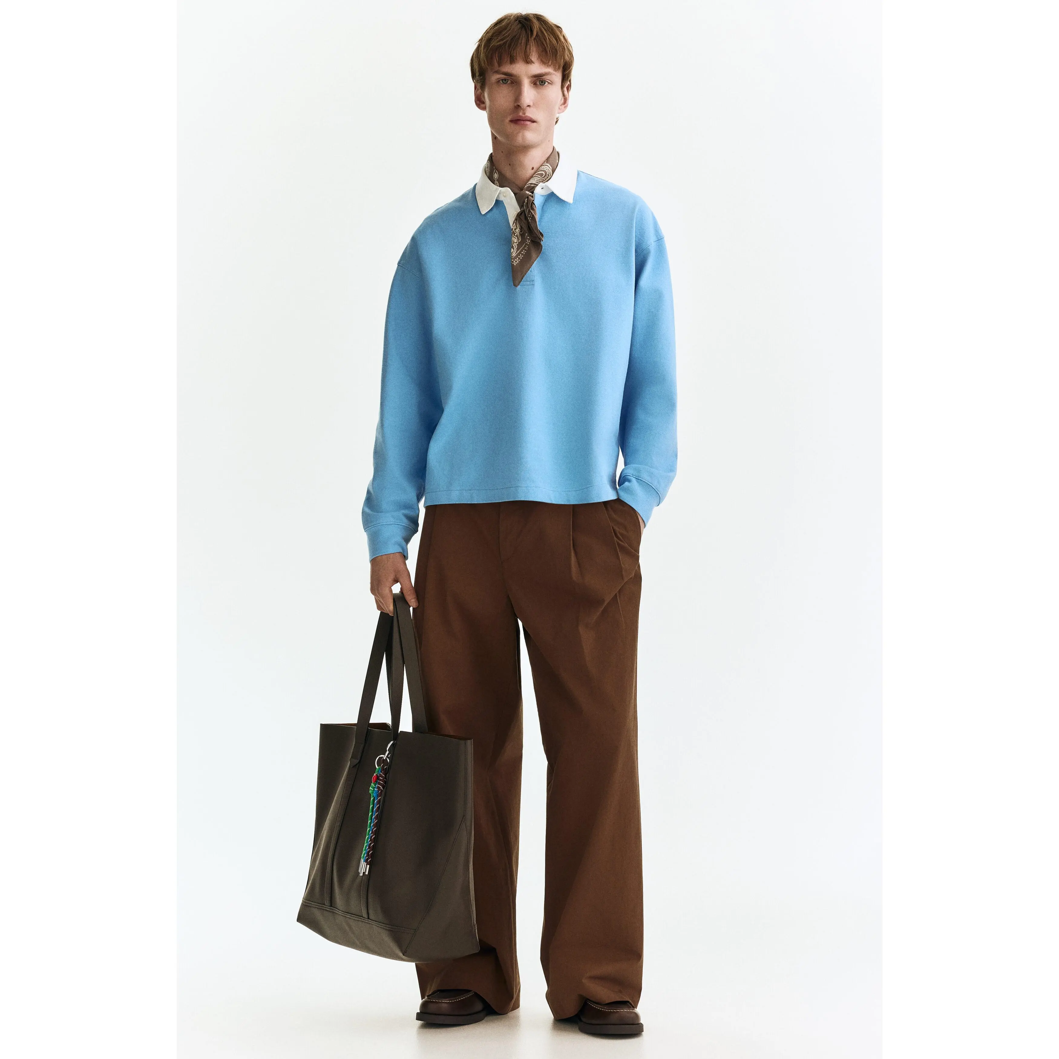 H&M Loose Fit Cotton polo shirt - TikTok Shop