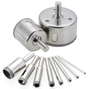 Diamond-Hole Saw Drill Bits Set Kit, Hole Saw Diamond-Drill Bit, Core Drill Bits, Power Tool Accessories