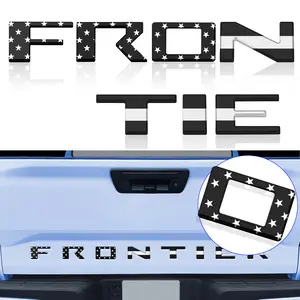 SUPER REPAIRMAN american flag letter pattern car sticker 3D Geometric Tailgate Lettering Kit universal car decoration accessory for Nissan Tailgate