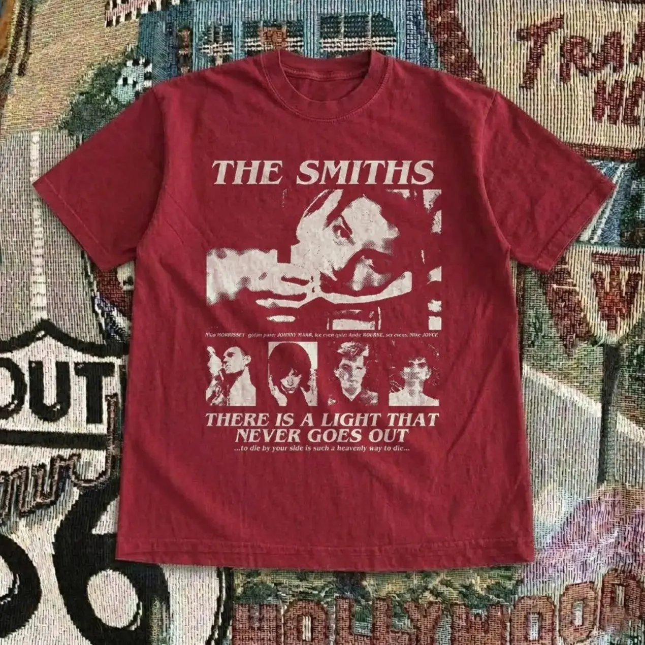 The Smiths Band Tee, Vintage 80s Indie Rock Graphic T-Shirt