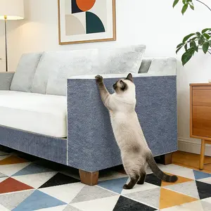 Self-Adhesive Cat Scratching Pad, Durable Multi-Purpose Cat Scratch Board, Suitable for Sofa Bed Wall Fridge, Interactive Pet Toy