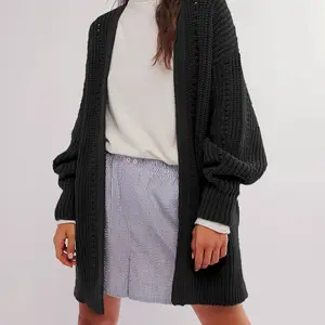 USBoutique Chic Cardigan Sweaters for Women Trendy Fall Fashion 2025 Long Sleeve Chunky Knit Cardigans Winter Clothing Outfits