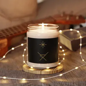 Luke 2:27 Nativity Candle – Star & Manger Design | Christmas Soy Candle | Cinnamon Vanilla & Holiday Scents