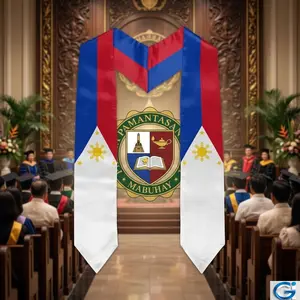 Unisex Graduation Accessory. American Flag Sash are the perfect graduation stoles for 2026, making them an ideal graduation gift for both him and her. USA & Dominican Republic Flag Graduation Stole - International Heritage Sash