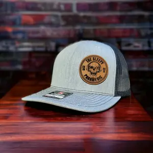 Sleepy Paramedic Leather Patch Hat