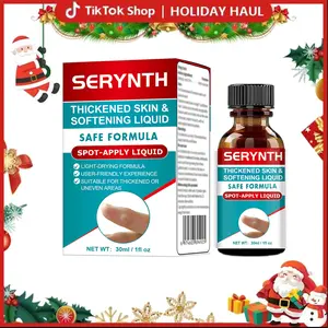 Gentle Surface Softening Liquid for Rough, Thickened or Uneven Skin on Hands & Feet · Plant-Based Daily Care Formula with Brush Applicator · Helps Smooth Compact Spots and Supports a Cleaner, More Comfortable Skin Feel