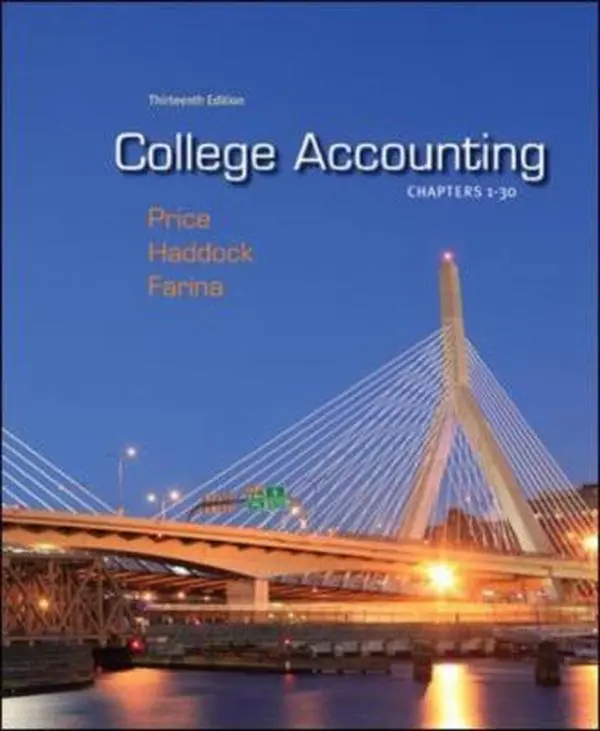 Used Book - College Accounting: Chapters 1-30 by John Price (Hardcover)