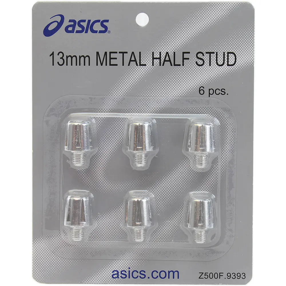 ASICS Mens Metal Half Replacement Stud Athletic - Silver ASICS Mens Metal Half Replacement Stud Athletic - Silver