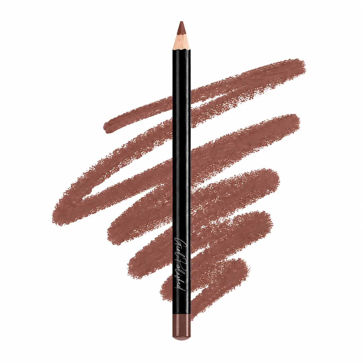 Girlpolished Curry Lip Pencil | Taupe Brown Nude Lip Liner