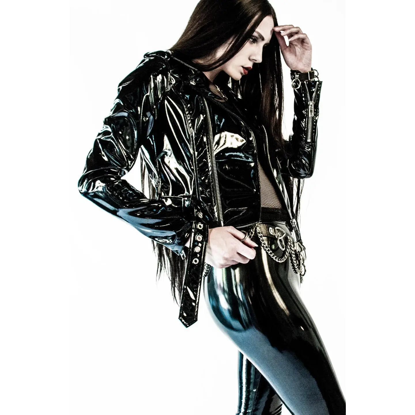 Classic Vinyl Moto Jacket