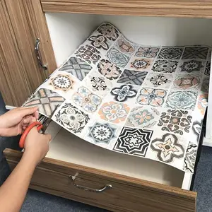 Self-Adhesive Wallpaper, Geometric Pattern Waterproof Wall Sticker, Kitchen Backsplash, Home Decor Wall Decal for Home Kitchen Living Room Bedroom