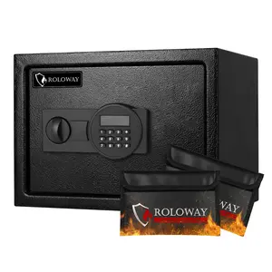 Voncabay Firewall Safe, Heavy Duty Electronic Hidden Safe with Removable Shelves, Home Safe for Guns, Money, Jewelry, and Passports