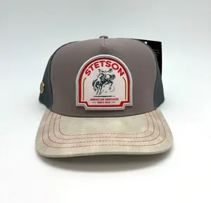 Ranch & Corral-Gorra Stetson 28 Dome Mesh Cap Western Hat